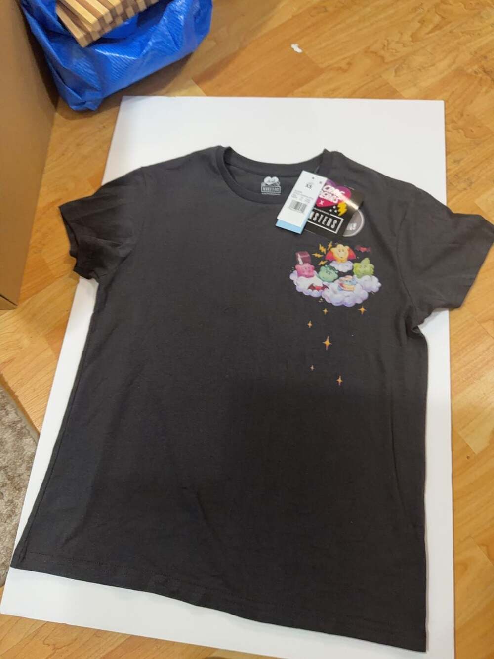 Care Bears x Universal Monsters Graphic T-Shirt Black Size XS